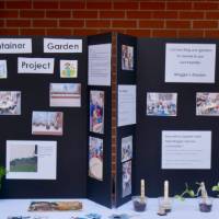 Byron Center Christian School's Container Garden Project table